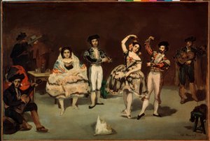 スペインのバレエ 作： Édouard Manet