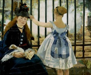 鉄道 作： Édouard Manet