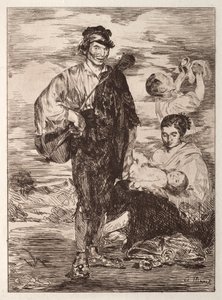 ジプシー 作： Édouard Manet