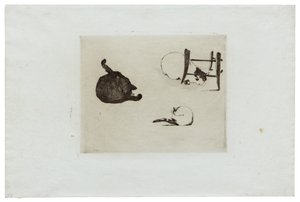 猫 作： Édouard Manet