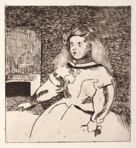 リンファンテ・マルグリット。 作： Édouard Manet