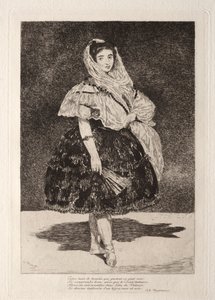 ローラ デ バレンシア 作： Édouard Manet