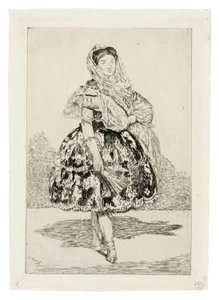 ローラ デ バレンシア 作： Édouard Manet