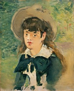 マドモアゼルヴォワザン、1880年 作： Édouard Manet