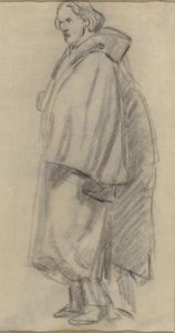 マントを着た男 [裏面] 作： Édouard Manet