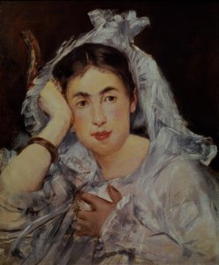 フードのマルグリットドコンフラン 作： Édouard Manet