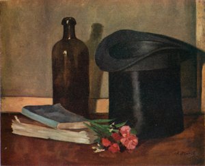 19世紀の自然のモルト。 作： Édouard Manet