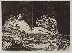 オリンピア 作： Édouard Manet