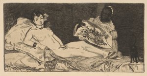 オリンピア小皿、1867年。