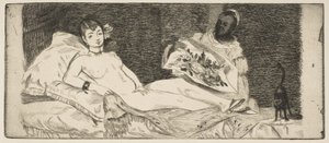 オリンピア小皿、1867年。