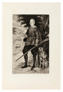 スペイン国王フェリペ4世 作： Édouard Manet