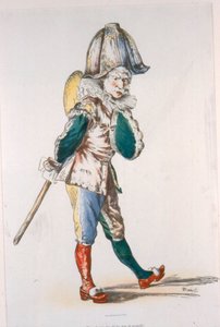 ポリチネル、1874 作： Édouard Manet