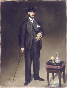 テオドールデュレの肖像 作： Édouard Manet