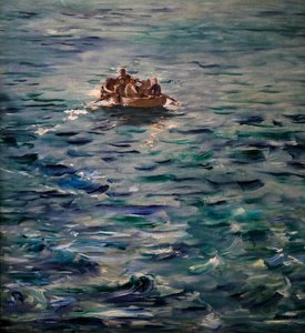 ロシュフォールの脱出 作： Édouard Manet