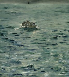 ロシュフォールの脱出 作： Édouard Manet