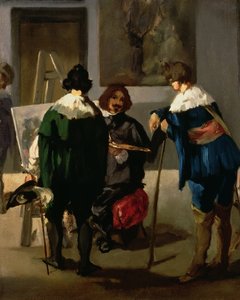 スペインのスタジオのシーン、1860年頃 作： Édouard Manet