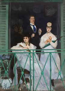 フランス語で  Le balcon バルコニー 作： Édouard Manet