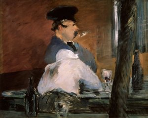 バールブション、1878年-1879年。 作： Édouard Manet