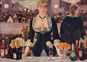 フォリーベルジェールのバー、1882年、1938年 作： Édouard Manet