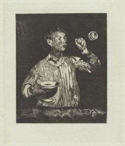 シャボン玉を持つ少年 シャボン玉を持つ少年、18681869。 作： Édouard Manet