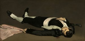 死んだ闘牛士、おそらく 1864 年。