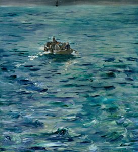 アンリ・ド・ロシュフォールの脱出（1831-1915）1874年3月20日、1880-81 作： Édouard Manet