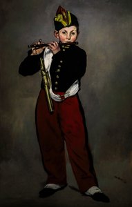 ファイフプレーヤー1866（キャンバスに油彩） 作： Édouard Manet