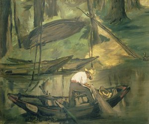 漁師、1861年頃（キャンバスに油彩）