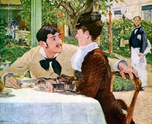 ペールラトゥイユの庭、1879年1938年。 作： Édouard Manet