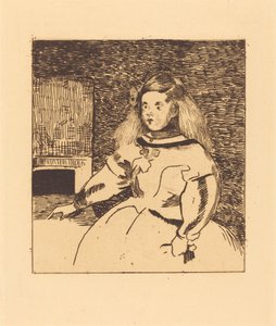 インファンタ マルゲリータ インファンテ マルグリット、1861 年。 作： Édouard Manet