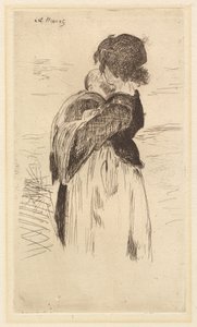 小さな女の子 (Le petite fille) 作： Édouard Manet
