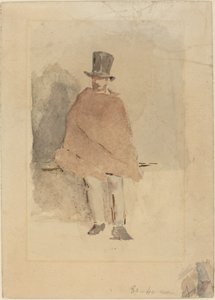 トールハットの男、18581859。 作： Édouard Manet
