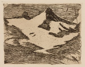 ル・フルブ』より「山」、プレート2 作： Édouard Manet