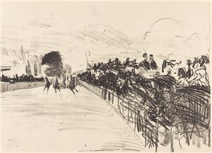 The Races (レス コース) 作： Édouard Manet