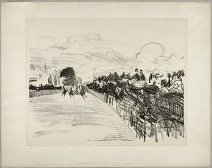 レース 作： Édouard Manet