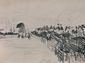レース、1865-1872、1946。 作： Édouard Manet