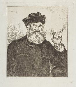 The Smoker The Smoker、1866-67。 作： Édouard Manet