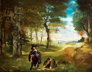 サラマンカの学生、1860 作： Édouard Manet