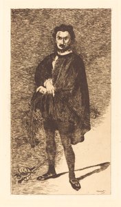 悲劇の俳優 作： Édouard Manet