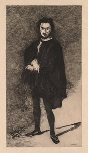 悲劇の俳優 作： Édouard Manet