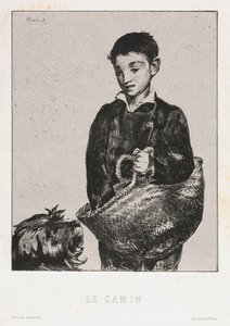 Urchin。 作： Édouard Manet