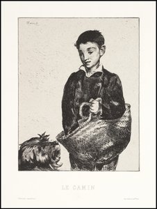 Urchin、1862 作： Édouard Manet
