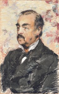 動物画家ラ・ロシュノワール 作： Édouard Manet