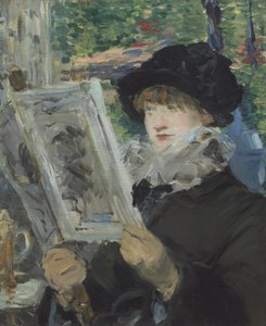 女性の読書、1879-80 作： Édouard Manet