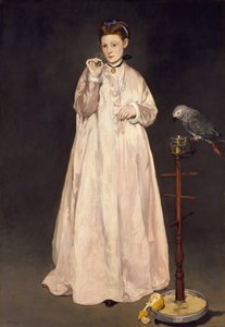 1866年、1866年の若い女性 作： Édouard Manet