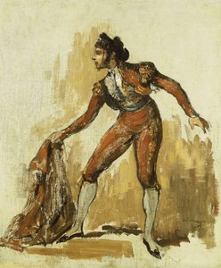 闘牛の衣装を着た若い男、1862 作： Édouard Manet