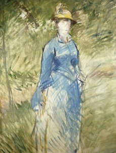 緑の若い女性。緑の若い女性、1882