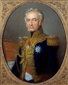 モンスロン伯爵シャルル・トリスタン（1783-1853）の肖像 Edouard Pingret（1788-1875）による絵画 1840年頃 82 x 67 cm。パリ、軍隊博物館 - モンスロン伯爵シャルル・トリスタンの肖像（1783-1853年）。エドゥアール・ピングレ（1788-1875）による絵画、約1840年