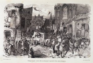 フィリップ・オーギュスト（Philippe-Auguste）は、パリ市民に凱旋スタートの光景を提供したいと考えていました。12世紀