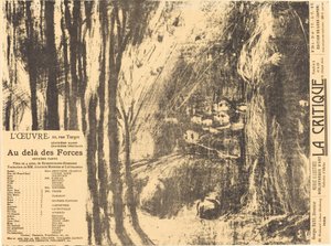 人間の力を超えて 作： Edouard Vuillard